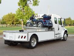 Freightliner M2 with Mountain Master Trike Loading System