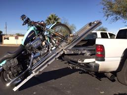 motorcycle carrier for pickup truck